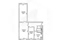 3 room apartment 59 m² Brest, Belarus