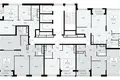 2 room apartment 56 m² Moscow, Russia