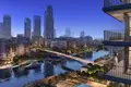 Residential complex New Palace Residence North with a panoramic view and restaurants directly on the promenade, Dubai Creek Harbour, Dubai, UAE