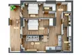 Appartement 3 chambres 100 m² Tbilissi, Géorgie