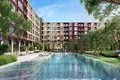 Kompleks mieszkalny Residential complex with a swimming pool and a gym clos to the airport, Nonthaburi, Thailand