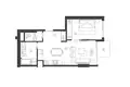 Appartement 1 chambre 60 m² Budva, Monténégro