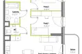 3 room apartment 62 m² Warsaw, Poland