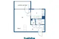 1 room apartment 34 m² Helsinki sub-region, Finland