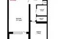 1 room apartment 33 m² Minsk, Belarus