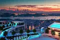 Residential complex New residence with swimming pools and green areas, Istanbul, Turkey