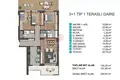 Appartement 1 chambre 89 m² Région Égéenne, Turquie