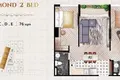 Квартира 2 комнаты 76 м² Sangkat Phnom Penh Thmei, Камбоджа