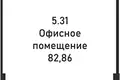 Oficina 82 m² en Moscú, Rusia