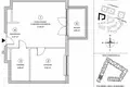 Wohnung 2 zimmer 35 m² Warschau, Polen