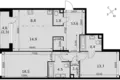 Wohnung 3 zimmer 84 m² Moskau, Russland