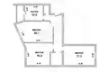 Квартира 3 комнаты 83 м² Мухавецкий сельский Совет, Беларусь