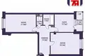 Mieszkanie 2 pokoi 80 m² Mińsk, Białoruś