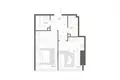 1 room apartment 52 m² Russia, Russia