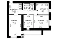 Mieszkanie 3 pokoi 60 m² Mińsk, Białoruś