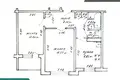 Mieszkanie 2 pokoi 51 m² Mińsk, Białoruś
