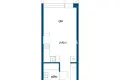1 room apartment 28 m² Helsinki sub-region, Finland