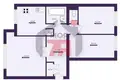 Mieszkanie 3 pokoi 59 m² Borysów, Białoruś