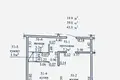 2 room apartment 43 m² Kopishche, Belarus