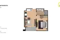 Wohnung 1 zimmer 42 m² Karon, Thailand