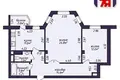 Mieszkanie 2 pokoi 68 m² Mińsk, Białoruś