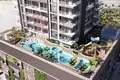 Wohnkomplex New high-rise residence Q Gardens Aliya with swimming pools and a business lounge, JVC, Dubai, UAE