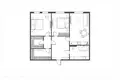 Appartement 2 chambres 100 m² en Moscou, Russie