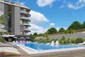 Kompleks mieszkalny New residential complex with swimming pools, a gym and a parking on the seafront, Kestel, Alanya, Türkiye