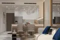 Residential complex New residence Samana Lake Views with swimming pools and lounge areas close to a highway, Production City, Dubai, UAE