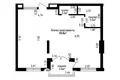 Квартира 1 комната 66 м² Минск, Беларусь