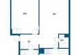 Mieszkanie 2 pokoi 63 m² Helsinki sub region, Finlandia