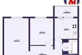 Mieszkanie 2 pokoi 50 m² Starobin, Białoruś