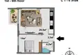 Apartamento 51 m² Mahmutlar, Turquía