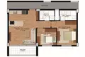 Квартира 2 комнаты 51 м² Аксу, Турция