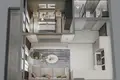 1 bedroom apartment 45 m² Mezitli, Turkey