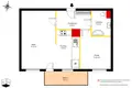 1 bedroom apartment 55 m² Warsaw, Poland