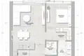 1 bedroom apartment 74 m² Mina Al arab, United Arab Emirates