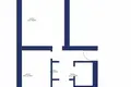 Appartement 2 chambres 42 m² Poznan, Pologne