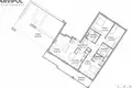 3 bedroom apartment 114 m² Warsaw, Poland