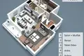 1 bedroom apartment 40 m² Muratpasa, Turkey