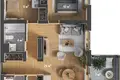 2 bedroom apartment 63 m² Pinki, Latvia
