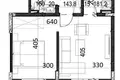 Mieszkanie 1 pokój 39 m² Radanovici, Czarnogóra