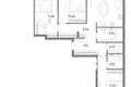 Apartamento 3 habitaciones 109 m² Kaliningrado, Rusia