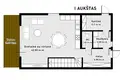 Casa 126 m² Ringaudai, Lituania