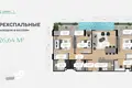 Mieszkanie 3 pokoi 121 m² Choeng Thale, Tajlandia