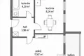 Квартира 1 комната 42 м² Варшава, Польша