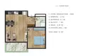 Apartamento 2 habitaciones  Kargicak, Turquía