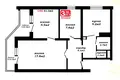 Wohnung 3 zimmer 58 m² Minsk, Belarus