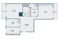 2 bedroom apartment 87 m² Warsaw, Poland