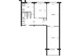 Mieszkanie 3 pokoi 70 m² Mińsk, Białoruś
